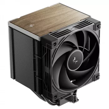 Chłodnica powietrzna DeepCool AK500 G2, wentylator 120 mm, maks. ciśnienie powietrza 3,33 mmH2O, 117×129×159 mm, czarna
