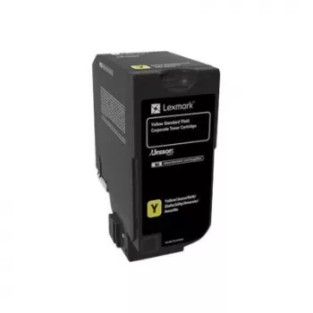 Lexmark 74C2SYE kaseta z tonerem 1 szt. Oryginalny żółty