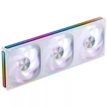 Zestaw wentylatorów obudowy Jonsbo ZA-420W — 3×140 mm PWM ARGB, biały