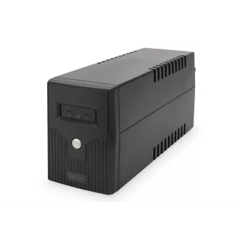 UPS DIGITUS DN-170063-B Line-Interactive 600 VA / 360 W, AVR, LCD, 2x gniazda typu F, akumulator 7 Ah