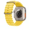 Opaska Apple MQED3ZM/A akcesoria do smartwatchy Żółty fluoroelastomer