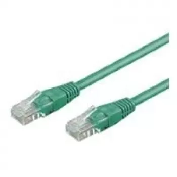 Wentronic Goobay Kabel krosowy CAT 6, U/UTP, zielony, 20 m - mieszanka miedzi CCA (68405)