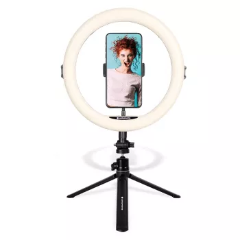 Agfa Arl11 Ring Light 120 Led Ring Vlog + Stand + Remote