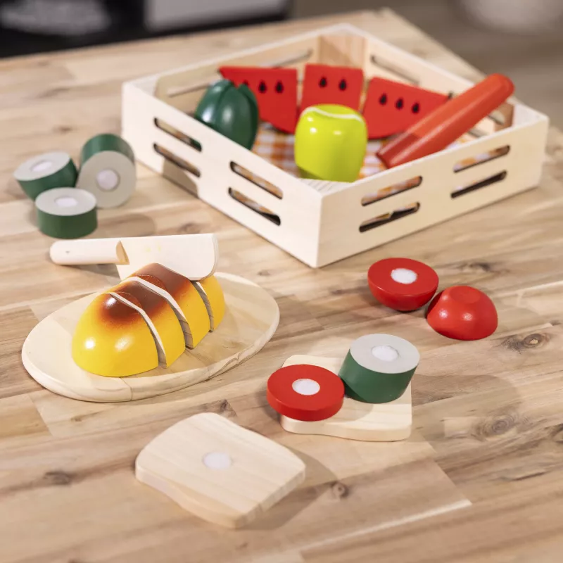 Melissa & Doug Zestaw do krojenia do kuchni zabawkowej