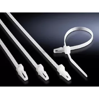 Opaski kablowe Rittal SZ 2597.000, białe, 150 mm, opakowanie 100 szt.