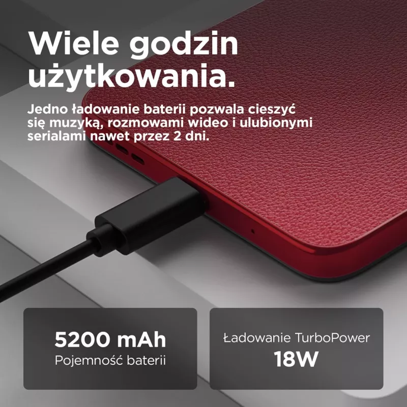 Motorola moto g05 16,9 cm (6,67 cala) Dual SIM Android 15 4G USB Typ-C 4 GB 256 GB 5200 mAh Czerwony