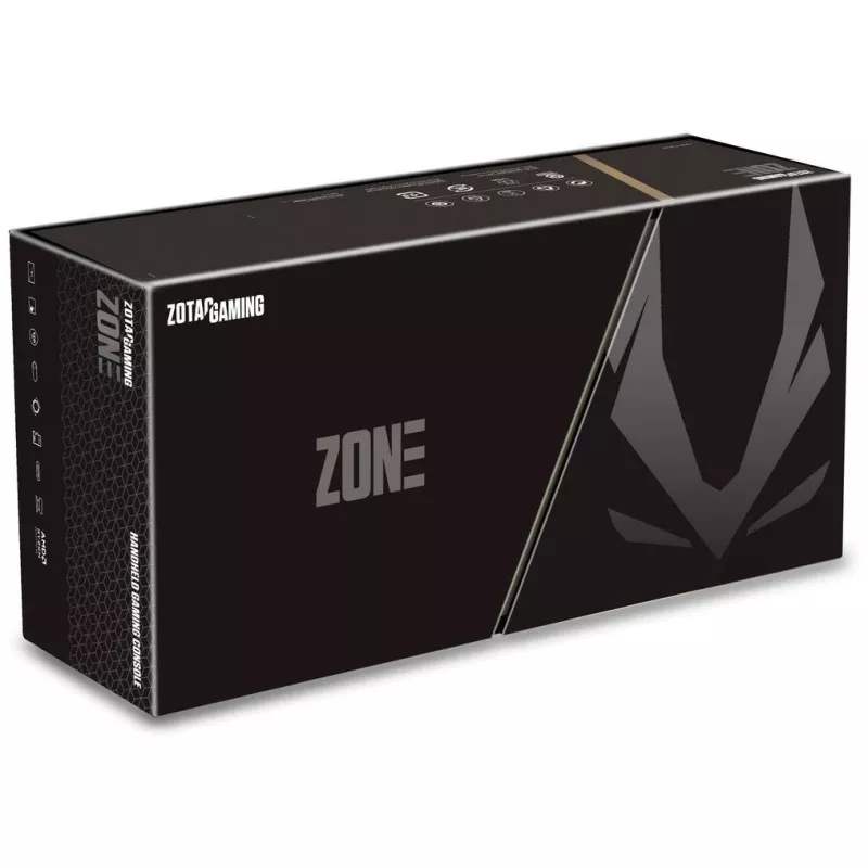 Przenośna konsola do gier Zotac Zone 512 GB Wi-Fi 7 cali 3300 MHz Czarna