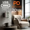 Rozdzielacz zasilania MACLEAN MCE249 F/W — 2x gniazda sieciowe (16A + 6A) i 4x USB (2x A, 2x C PD 20W)