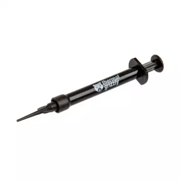 Thermal Grizzly | Pasta termoprzewodząca Conductonaut 1g | uniwersalna | Przewodność cieplna: 73 W/mK; Lepkość: 0,0021 Pas; Gęstość: 6,24 g/cm³; Temperatura: -10°C / +140°C; Zawartość