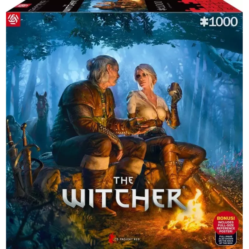 Good Loot Gaming Puzzle: Wiedźmin Podróż Ciri, 1000 elementów