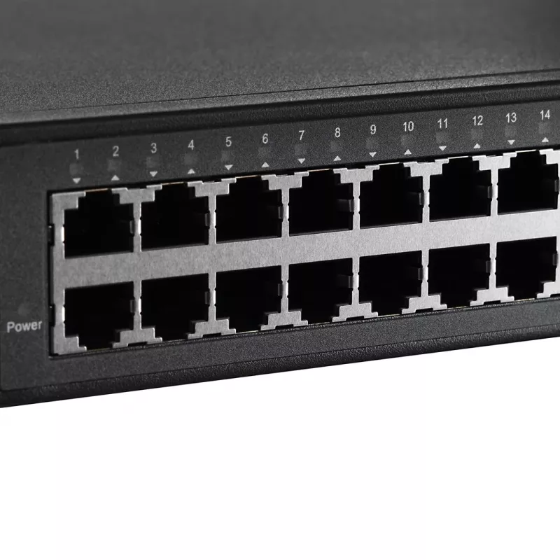 TP-Link TL-SG1048 Niezarządzalny Gigabit Ethernet (10/100/1000) 1U Czarny