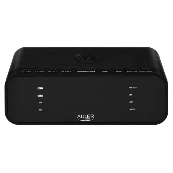 Ceas Cu Radio, Alarma Si Incarcator Wireless Adler AD 1192B