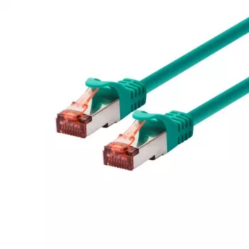Kabel sieciowy LOGON TCF66F003G RJ-45 Cat6a 0,3 m Zielony