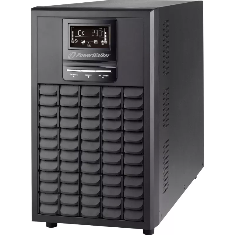 PowerWalker VFI 3000 CG PF1 Podwójna konwersja (Online) 3 kVA 3000 W 9 gniazd AC