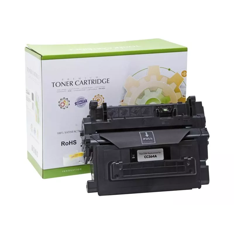 STATIC Kaseta z tonerem kompatybilna z HP CC364A czarna zamiennik 10 000 stron