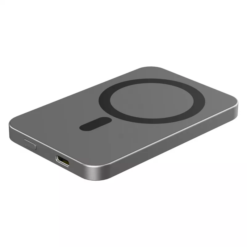 RealPower Powerbank PB-5000 MAG Szary 5.000mAh