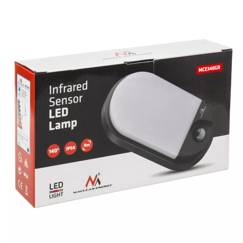 Lampa LED MACLEAN MCE340G 15W 1100 lm — zewnętrzne oświetlenie LED