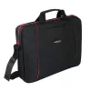 Torba Esperanza SALERNO 39.6 cm (15.6 inch) Toploader Czarny, Czerwony