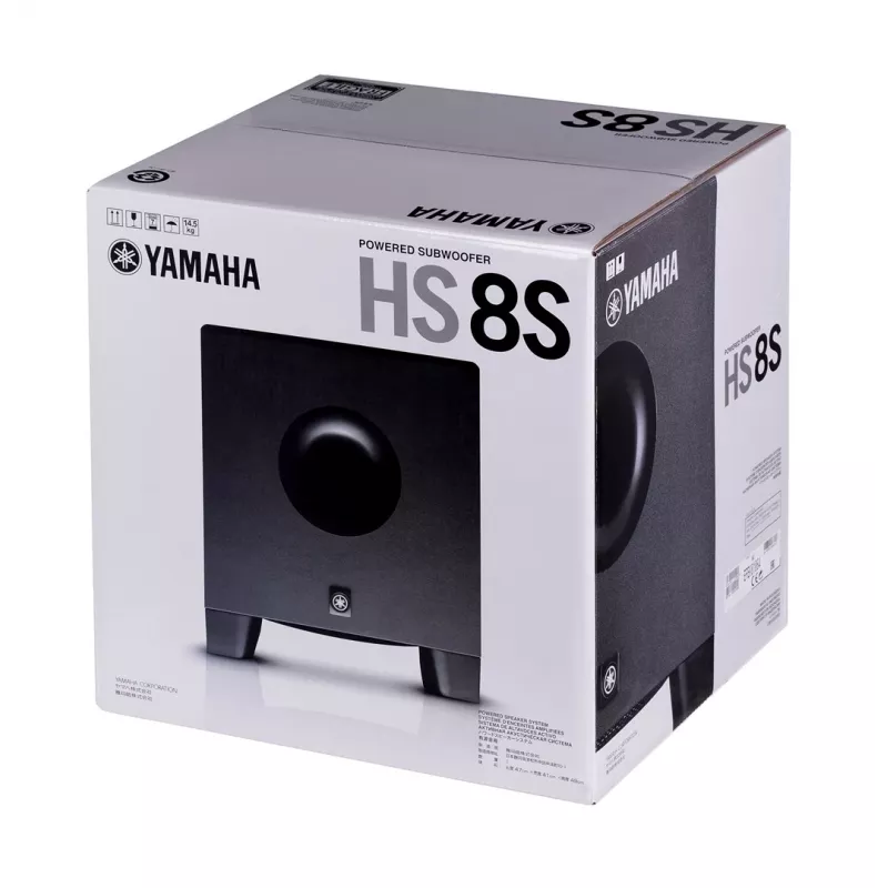 Yamaha HS8S subwoofer czarny 150 W