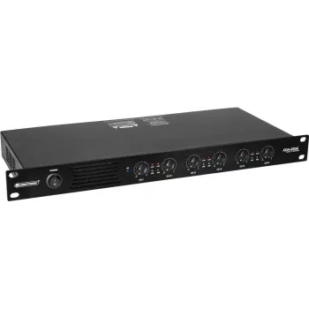 Wzmacniacz Omnitronic XDA-1206 Class-D 6-kanałowy, 1200W całkowitej mocy wyjściowej