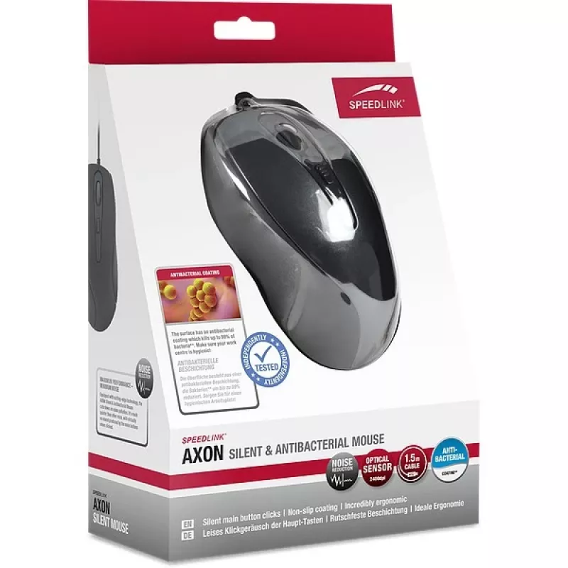 Mysz SPEEDLINK AXON Office praworęczna USB typu A