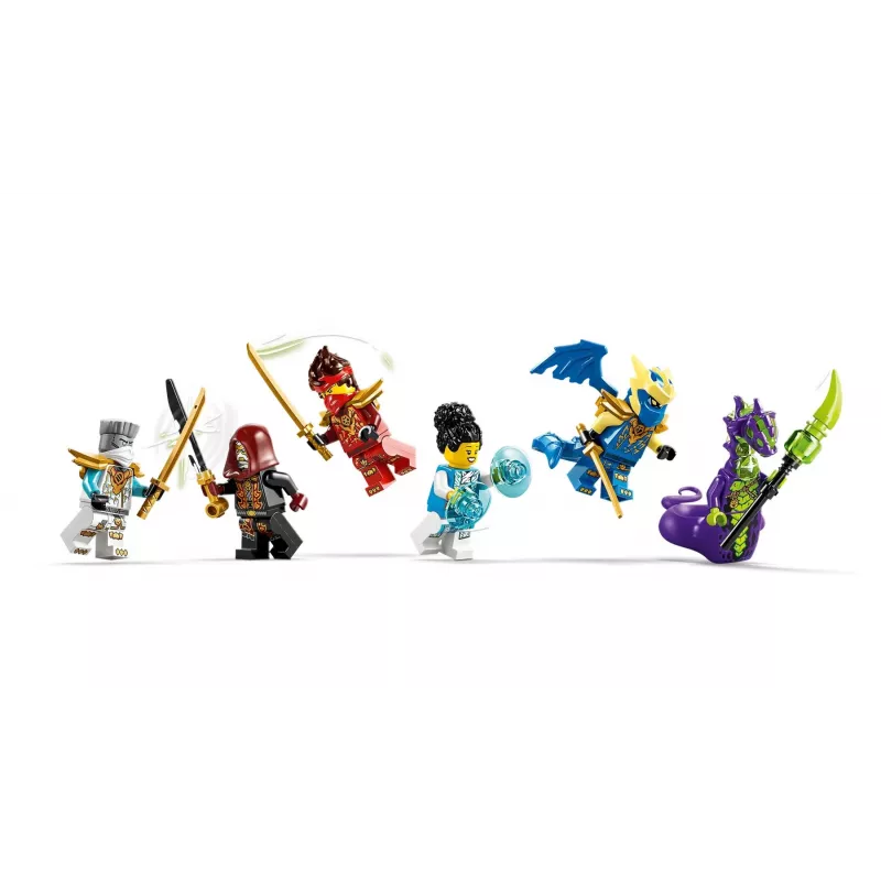 LEGO NINJAGO 71857 Bitwa w Domku na Drzewie z Pojazdami Ninja