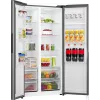 Gorenje HZF55082 NRS917E41XWD G400, wolnostojąca, drzwi amerykańskie, szary, 2 drzwi, dotykowy, LED