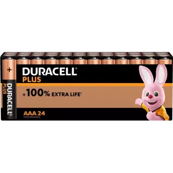 Duracell BATT.PLUS AAA, opakowanie 24 szt. Bateria jednorazowa Alkaliczna