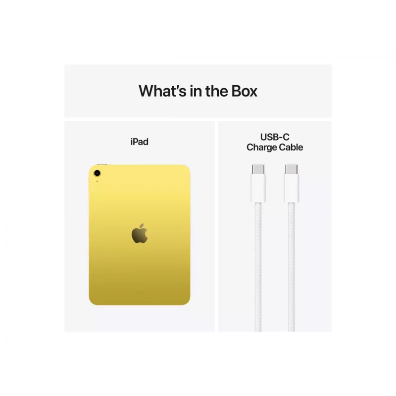 Tablet Apple iPad 11 cali A16 512GB iPadOS 18 Żółty