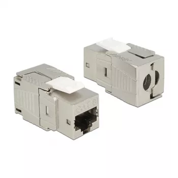 Moduł Keystone DeLOCK 86488 kątowy beżowy RJ-45
