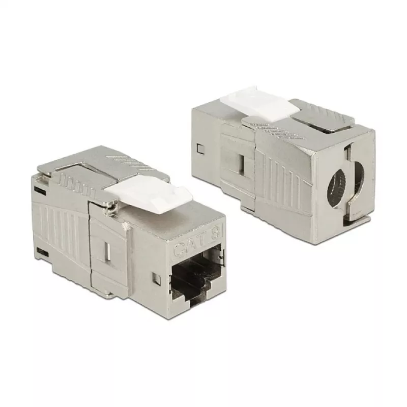 Moduł Keystone DeLOCK 86488 kątowy beżowy RJ-45