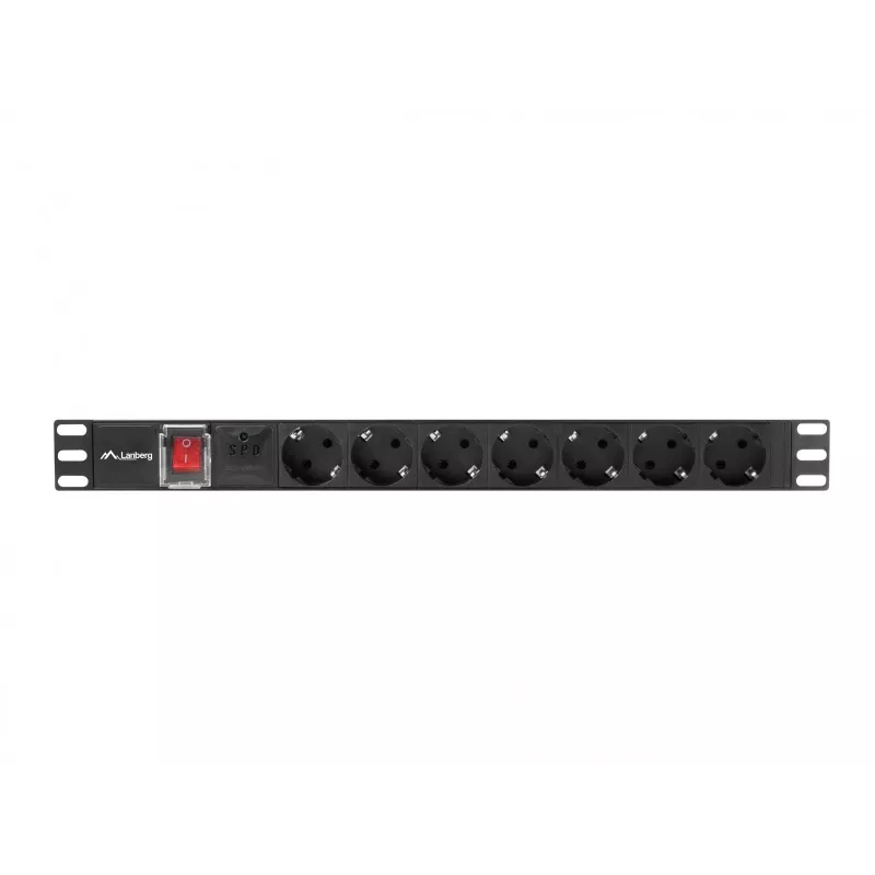 Jednostka dystrybucji zasilania Lanberg PDU-07F-0200-BK