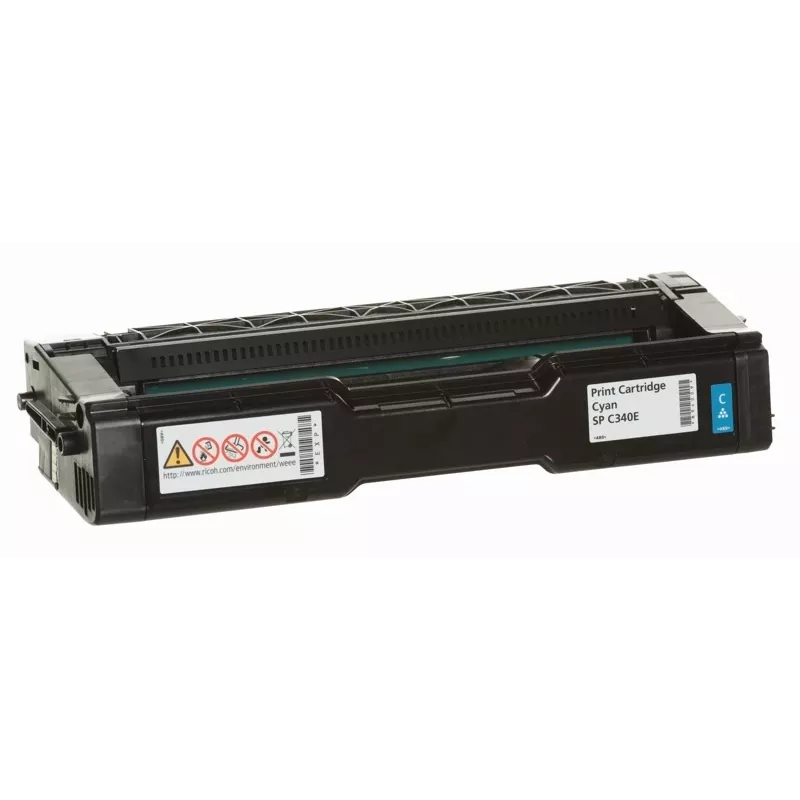 kaseta z tonerem Ricoh SP C340E 407900 2500 stron Cyjan