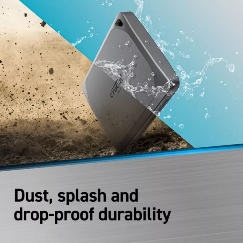 Crucial X9 Pro 4TB zewnętrzny dysk SSD USB 3.2 Gen2 Type-C