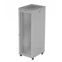 Szafa rack 19 cali LANBERG FF01-8047-23SL 47U 800x1200 mm szara drzwi perforowane