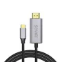 Kabel USB‑C do HDMI SAVIO CL-199, długość 2 m, do przesyłania obrazu i dźwięku