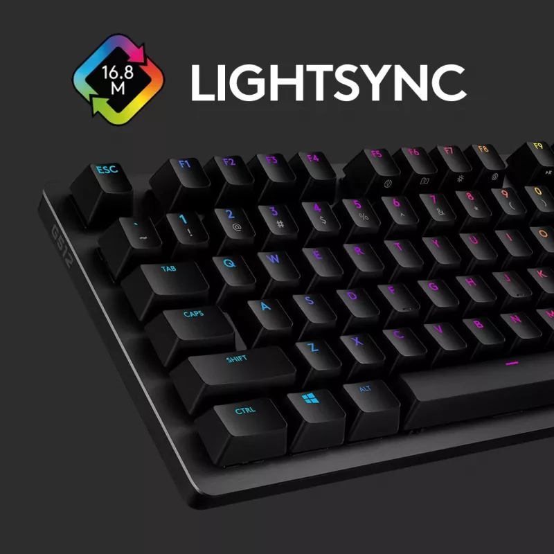 LOGITECH G512 Carbon GX czerwony (US)