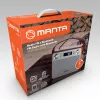 Radio samochodowe MANTA RDI915X — Odbiornik FM z Bluetooth 2.1, USB, microSD, bateria 1200 mAh, moc wyjściowa 10 W