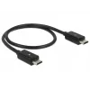 Kabel USB DeLOCK 83570 USB 2.0 0,3 m USB B Czarny