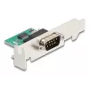 DeLOCK 90892 konwerter szeregowy / repeater / izolator USB 2.0 RS-232 ze stali nierdzewnej zielony