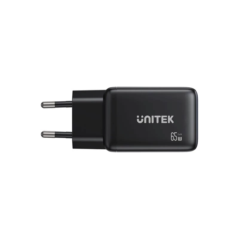 Unitek wall charger GAN 65W z 2x USB-C i 1x USB-A, Power Delivery 3.0