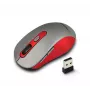 Bezprzewodowa mysz optyczna ESPERANZA EM131R 2,4 GHz, 1600 DPI, symetryczna, nano odbiornik USB, 6 przycisków, szara