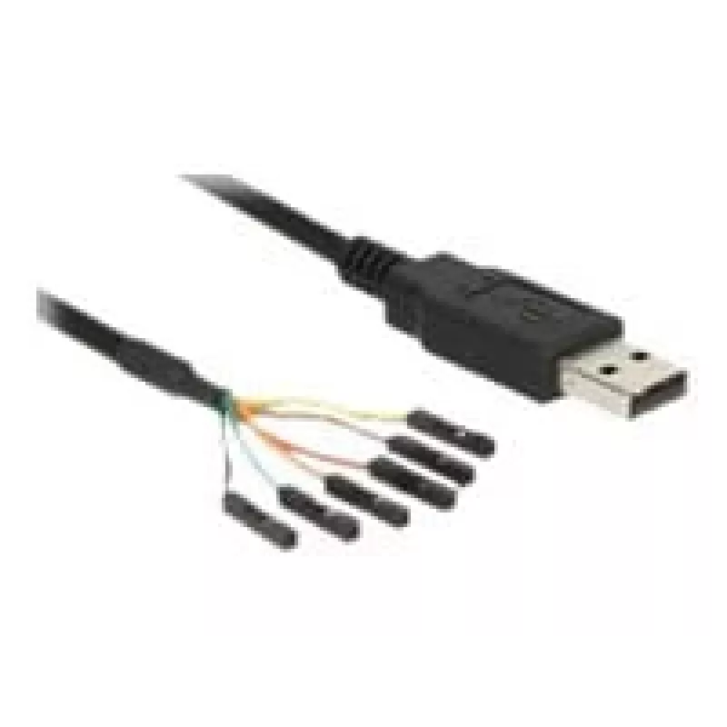 Kabel USB DeLOCK 1.8m USB2.0-A/TTL 6-pin czarny