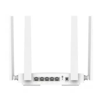 Stołowy router bezprzewodowy Cudy WR1300S — Dwupasmowy 2.4/5 GHz, Wi‑Fi 5, Gigabit Ethernet, 4 LAN, USB, 4 anteny
