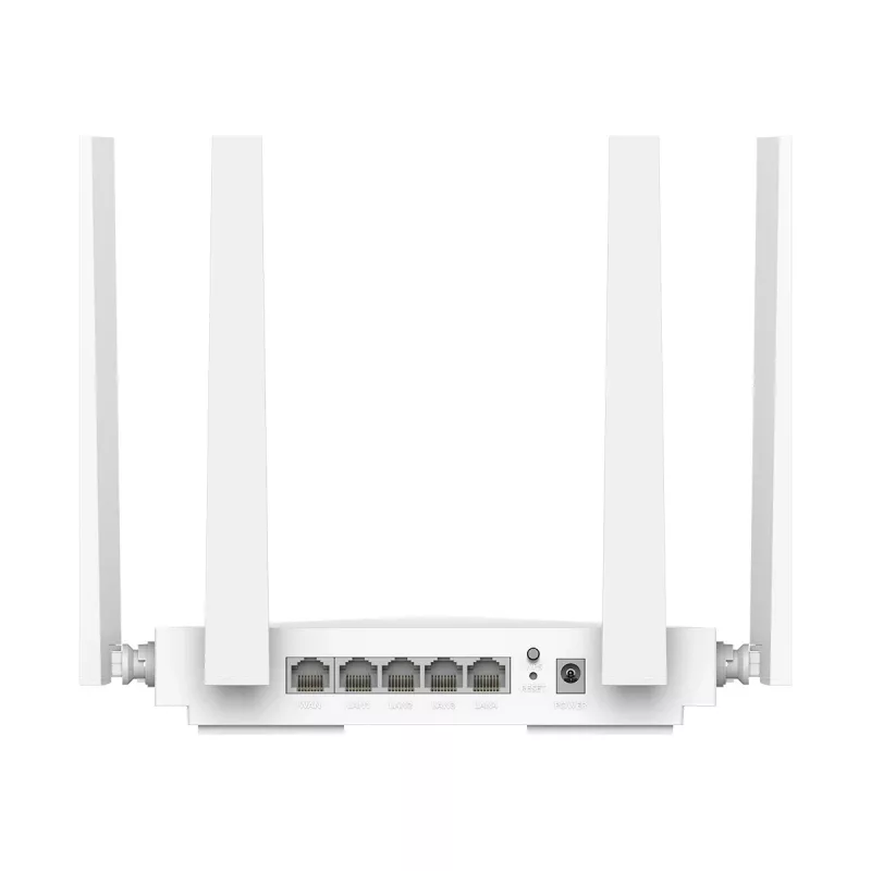 Stołowy router bezprzewodowy Cudy WR1300S — Dwupasmowy 2.4/5 GHz, Wi‑Fi 5, Gigabit Ethernet, 4 LAN, USB, 4 anteny