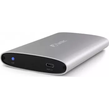 FANTEC ALU-25U31 2,5 USB 3.2 Aluminiowa obudowa dla SATA HDD/SSD, srebrna