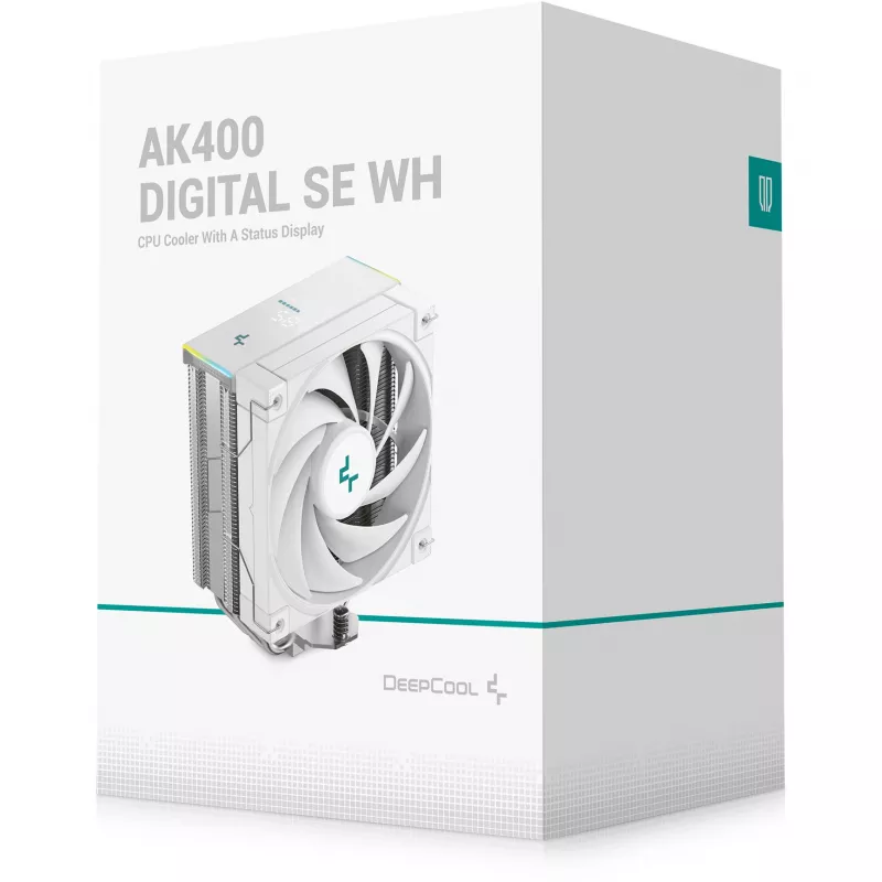 Chłodzenie DeepCool AK400 DIGITAL SE WH