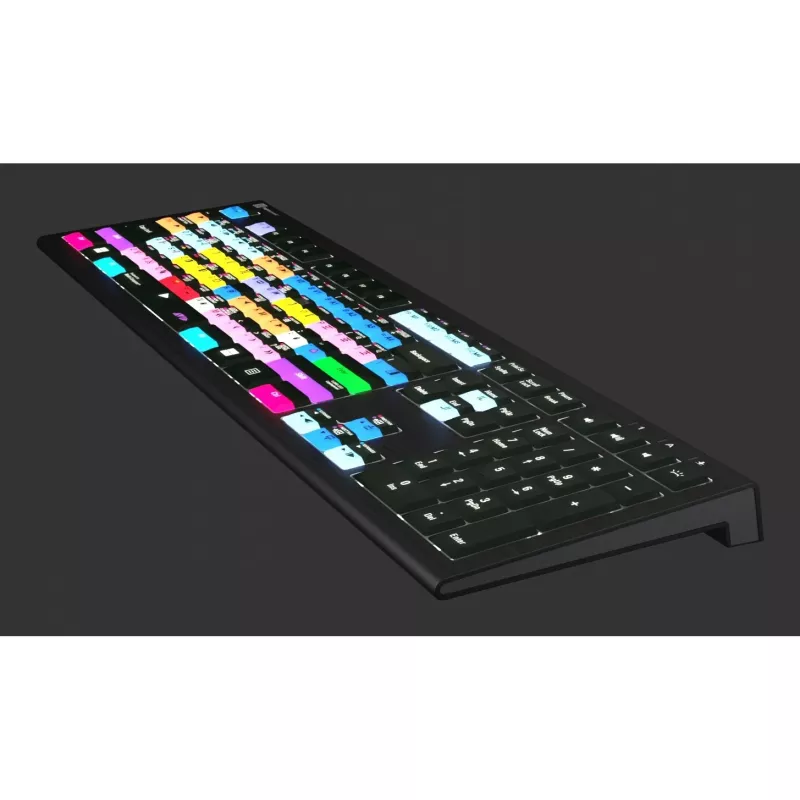 Klawiatura montażowa LogicKeyboard Astra 2 Pro Avid Media Composer z podświetleniem, UK, PC
