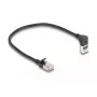 Kabel krosowy sieciowy Captiva CAT 8 Ethernet LAN 1 m szary