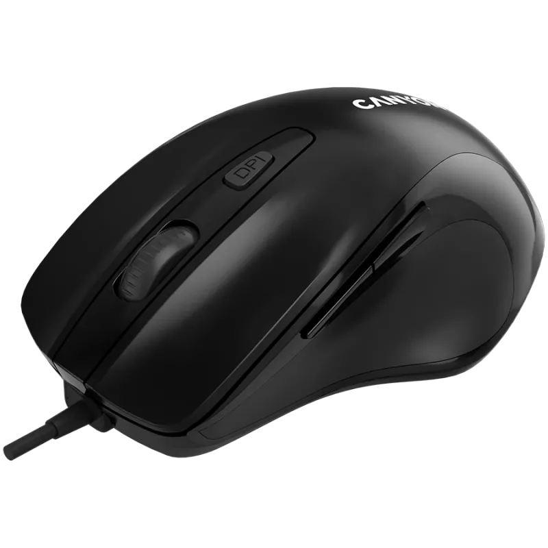 Mysz CANYON M-6 przewodowa czarna